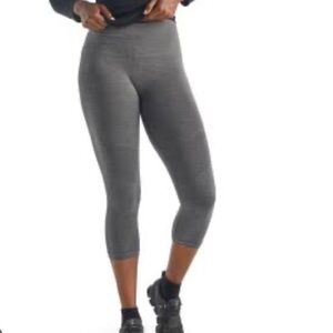 Icebreaker Women's Leggings | Hiking Skiing | 3/4 Length | Seamless Merino | M